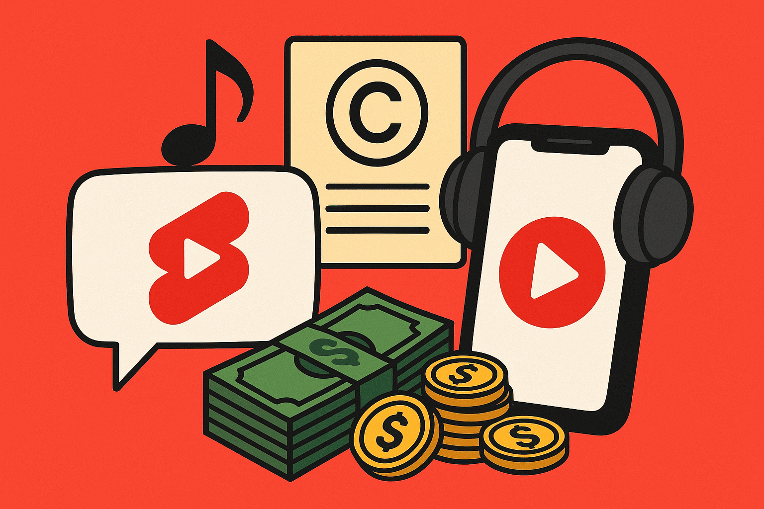YouTube Shorts 音楽