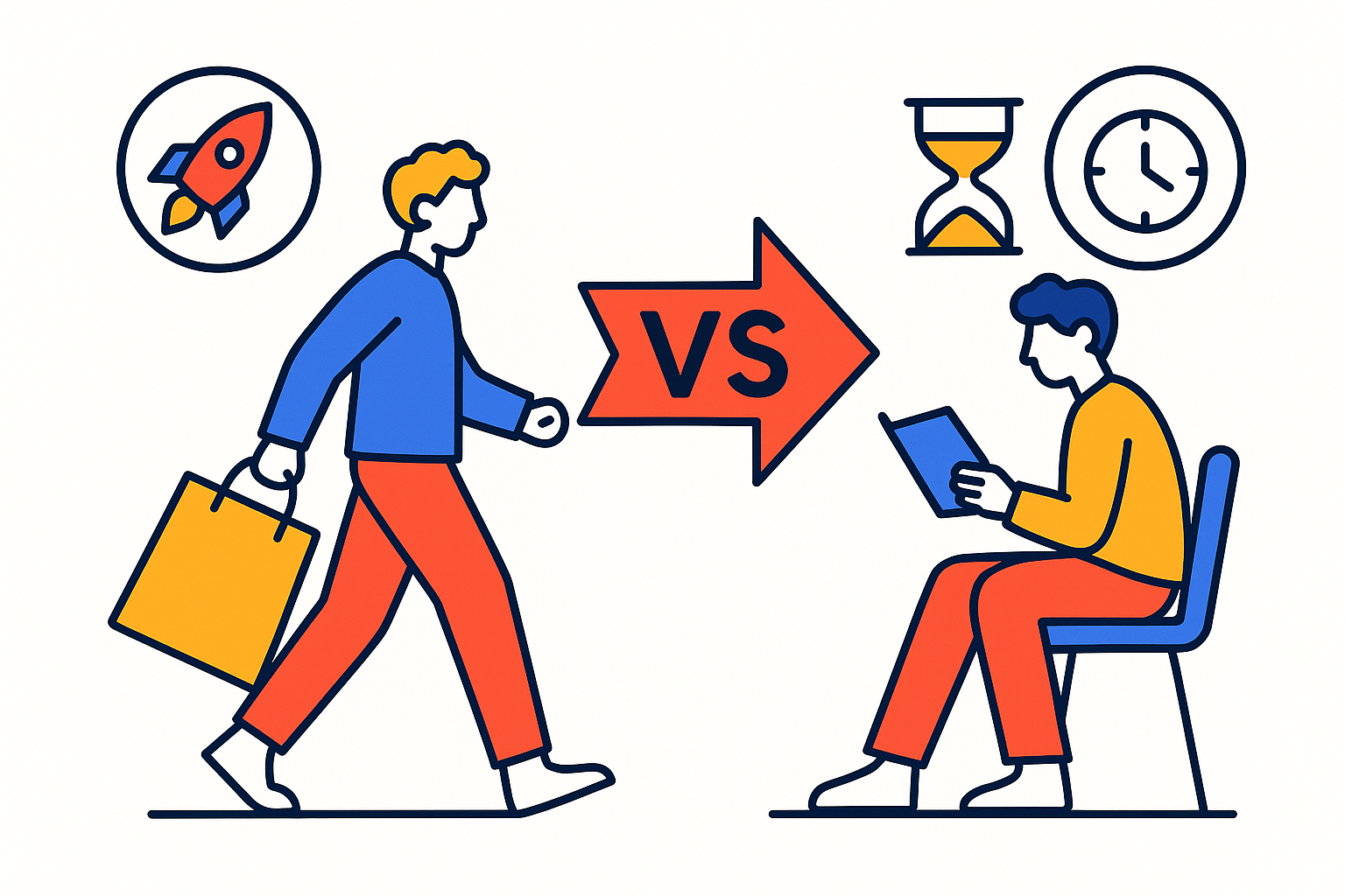今すぐ客 vs 後から客:ニーズ層を理解する